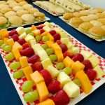 Brochetas de fruta 20 unidades