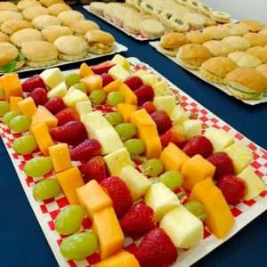 Brochetas de fruta 20 unidades